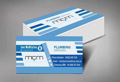 Business card graphic design