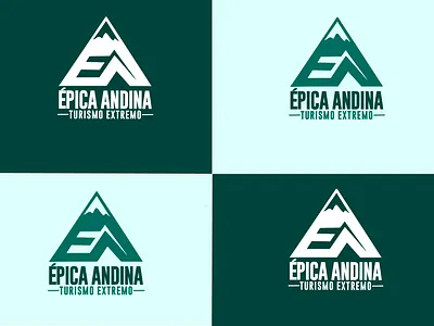 ÉPICA ANDINA EXTREME TOURISM branding graphic design logo