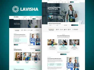 Lavisha — Cleaning Services WordPress Elementor Template Kit carpet cleaning cleaner cleaning agency cleaning business cleaning service commercial cleaning elementor floor cleaning home cleaning house cleaning landing page landingpage laundry maid office cleaning sanitization ui webdesign window cleaning wordpress