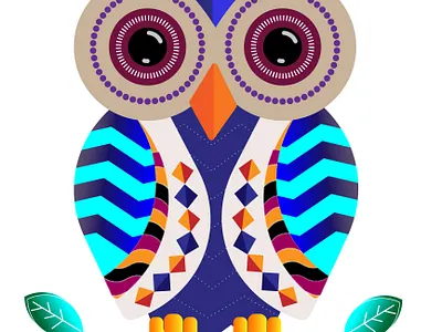 Owl, Adobe Illustrator graphic design