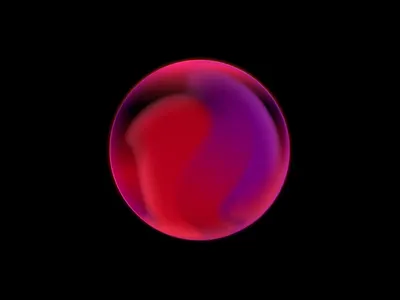 Loading orb after effects animation design glass gradient graphic design loading logo motion graphics orb prototype purple red ui ux