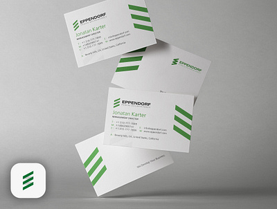 EPPNDORF — Public Consulting Agency advertising branding business card business card design business cards design graphic design graphic designer illustration logo print print design printing vector
