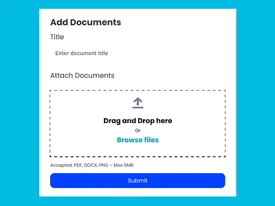 Day 31 – File Upload UI daily ui dailyui ui