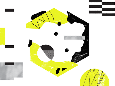 Comp No. 16 collage design geometry layout pattern texture type