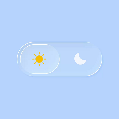 Liquid Glass Theme Switcher animation dark mode figma glass light mode liquid glass liquidglass switch theme switcher toggle ui web design