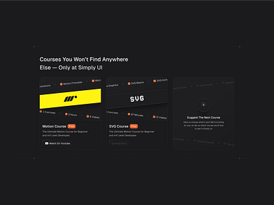 Courses Cards Design cards cards lms coding courses card course card course details course page course section course thumbnail courses education cards thumbnails for courses