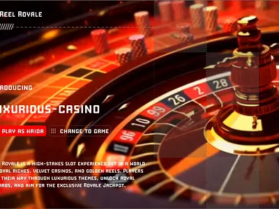 Reel Royale Luxurious - casino 3d animation branding graphic design logo motion graphics ui