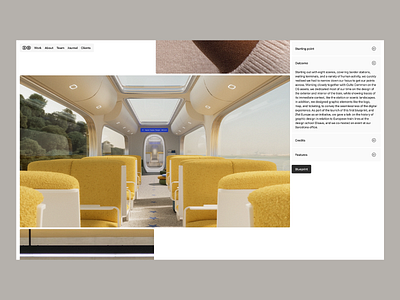 Experiential Design Case Study Page case study clean design creative agency design information design intuitive navigation landing page modern web portfolio responsive web ui user experience ux ux design web design