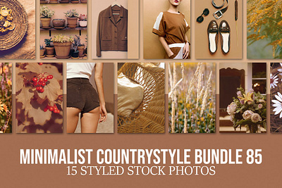 Minimalist country style bundle 85 3d animation graphic design motion graphics ui