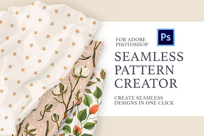 Photoshop Seamless Pattern Creator. 3d animation graphic design motion graphics