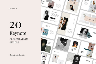 Keynote Bundle Template 3d animation graphic design motion graphics