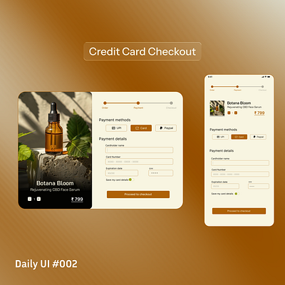 Daily ui 002 - Credit Card Checkout checkout dailyui001 dailyui01 001 ui ux