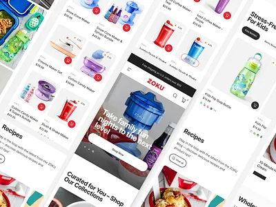 ZOKU Shopify Redesign branding design design agency ecommerce redesign shopify agency theme ui