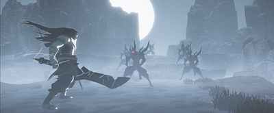 Blade Of Shinigami 3d animation ui
