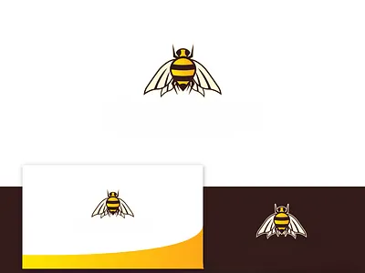 bee logo logo