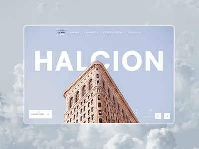 Real estate concept landing page brand identity branding buildings illustration minimal mockup modern product design real estate ui ui design ux design web design