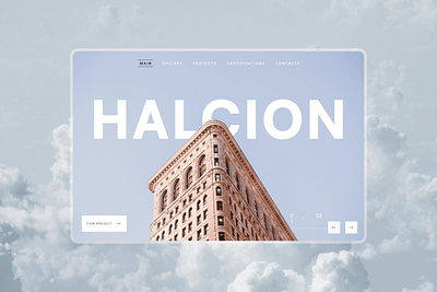 Real estate concept landing page brand identity branding buildings illustration minimal mockup modern product design real estate ui ui design ux design web design