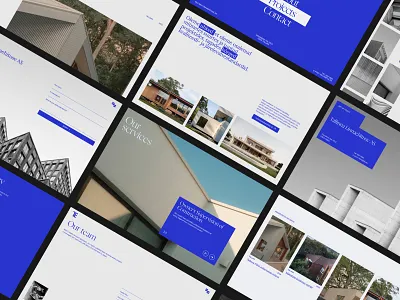 Construction Company Website Redesign art direction design digital design figma graphic design layout typography ui ux uxui visual design web design webdesign website