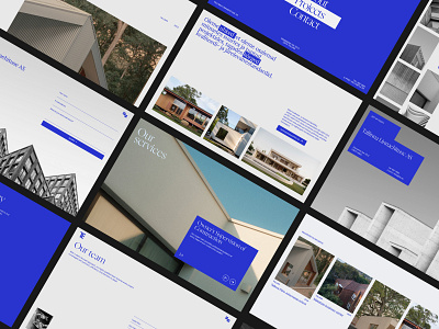 Construction Company Website Redesign art direction design digital design figma graphic design layout typography ui ux uxui visual design web design webdesign website