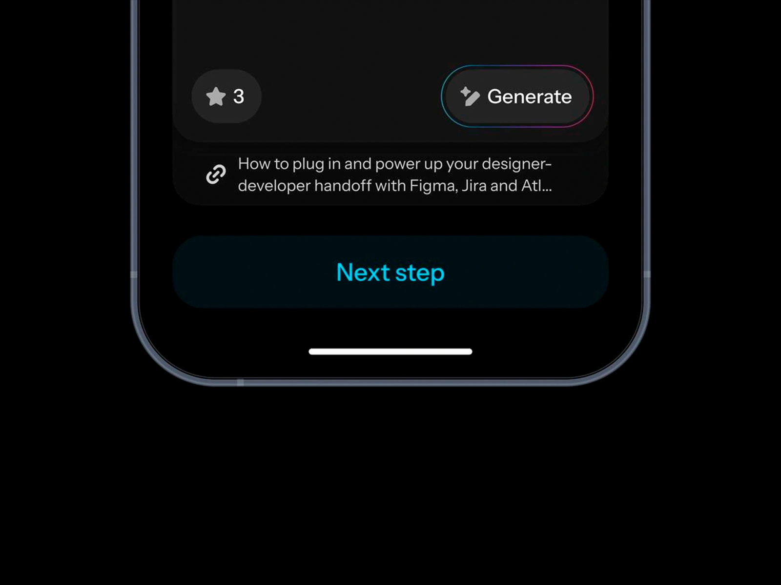 Dark UI Next Step Button by kingfish on Dribbble