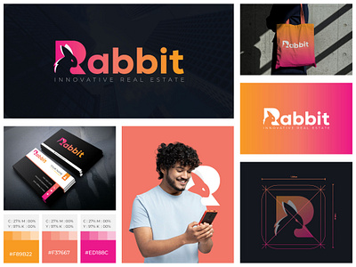 Minimalist R letter Rabbit logo design app icon brand logo branding bunnybranding bunnylogo bunnymascot cartoonbunnylogo cuteanimallogo design easterbunnylogo logo logo design logowithbunny mascotbunny minimalbunnylogo minimalist logo modernrabbitlogo petlogodesign playfullogo rabbitlogodesign