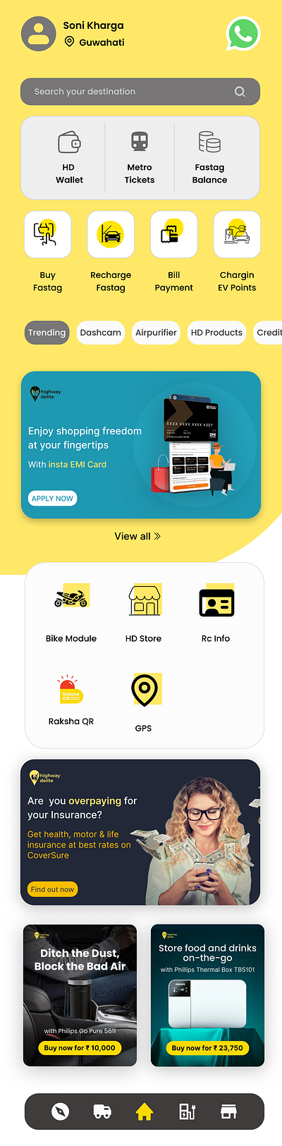 EMI card using for shopping branding colour graphic design logo mobile design typographt ui ux