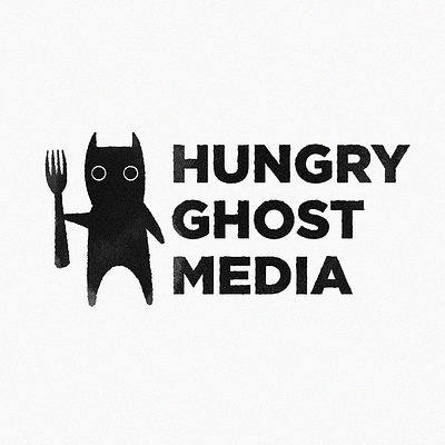 Hungry Ghost Media branding graphic design icon identity logo logomark logoset mark suite