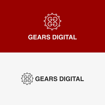 Gears Digital Logo. brand brand logo branding brands business business logo company company logo design digital g letter gears digital graphic design letter letter logo logo logo design logos minimal logo modern logo