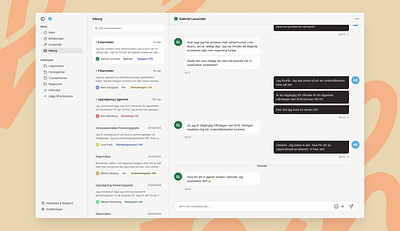 Daily UI Challenge #013 — Direct Messaging app branding chat dailyui design direct messaging dm graphic design inbox mail property management ui webapp