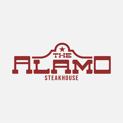 Alamo Steakhouse Branding branding design designfeed graphic design logo typography