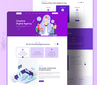Digital Agency Website