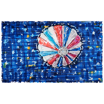 Blue Sky Hot Air Balloon alcohol marker