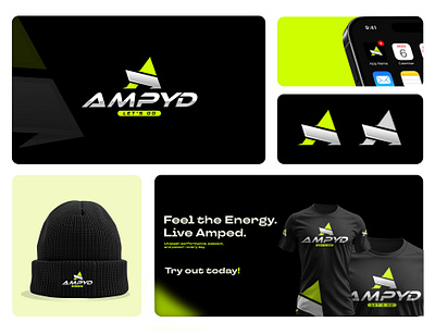 AMPYD - LOGO branding graphic design