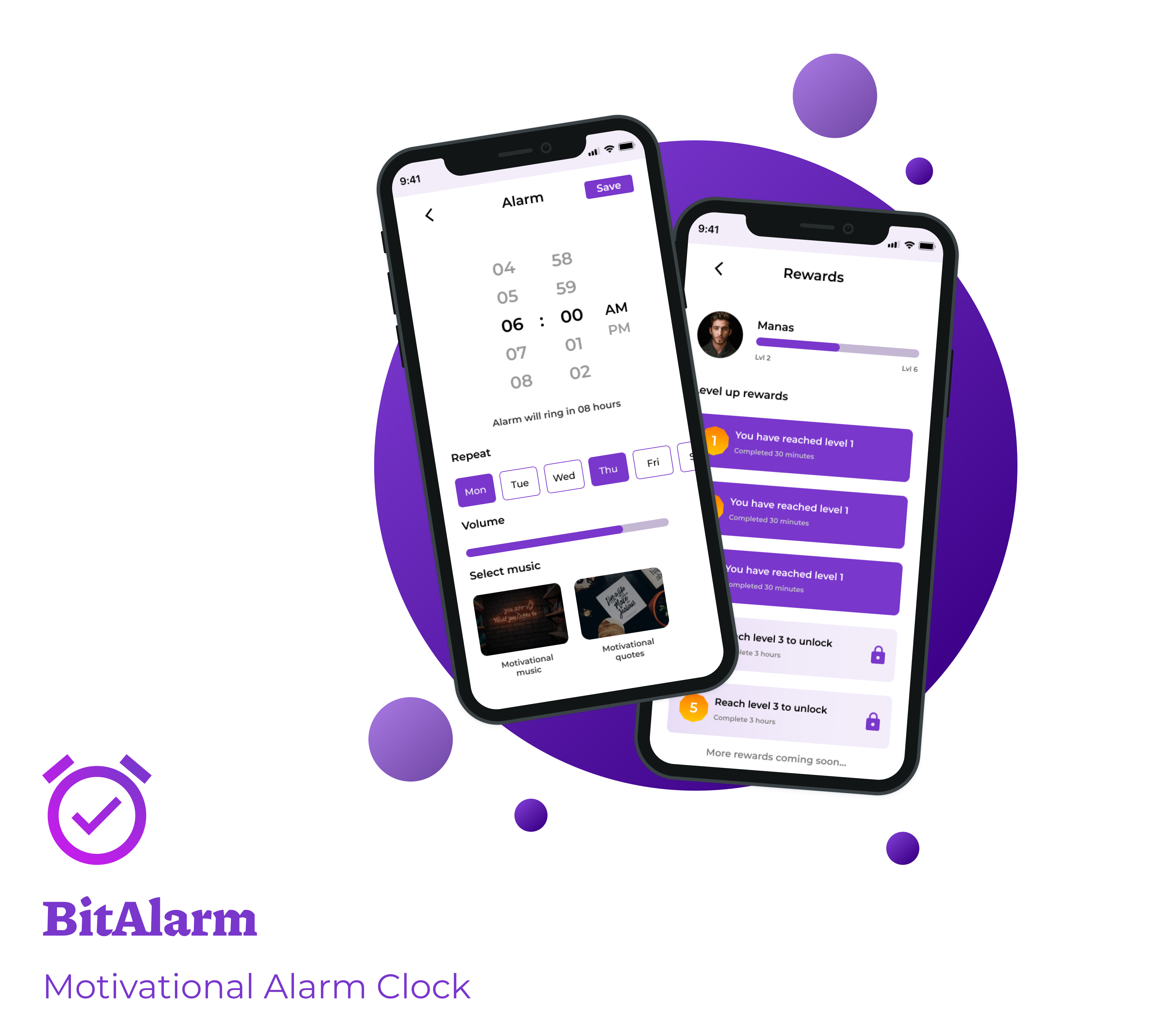 Motivational Alarm Clock