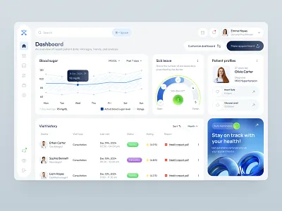 MediFlow - Product Design for SaaS design graphic design illustration logo