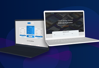 UI/UX Design School Website - (2022)