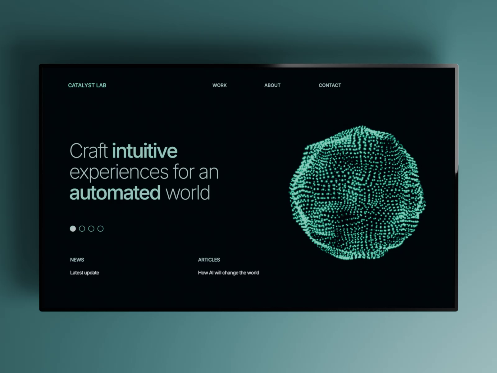 Example of Landing Page Design