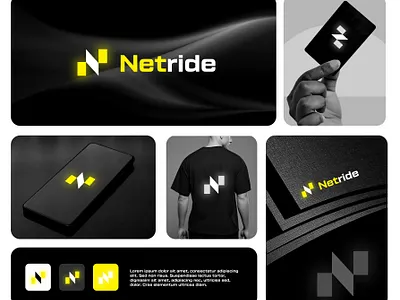 Netridе – Futuristic Mobility Branding appbranding branddesign brandidentity branding brandmockup graphic design logo logomark logopresentation minimaldesign modernlogo techlogo typographydesign visualidentity