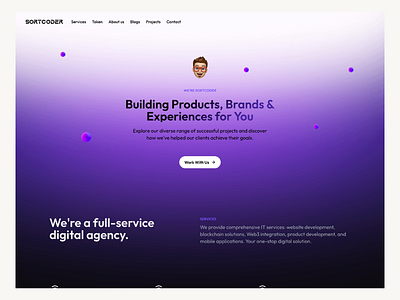 Sortcoder : Building Products, Brands app branding corporate application dashboard design illustration logo mobile app ui ux