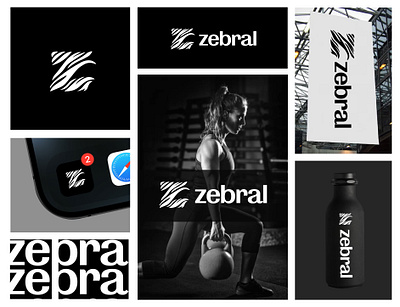 Zebral – Fitness Meets Design appicon blackandwhite branddesign brandidentity branding brandinspiration customtype fitnessbranding fitnesslogo gymbranding logo logodesign minimalbranding modernlogo monogram sportbranding strongdesign visualidentity
