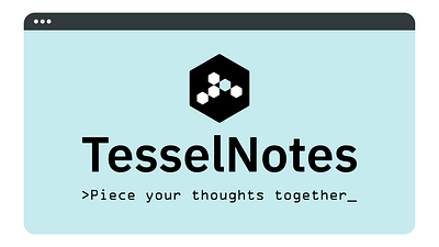 Notetaking App - TesselNotes branding