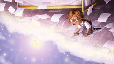 The Star childrens book illustration childrens book illustrator childrens illustrator digital illusration illustration illustrator