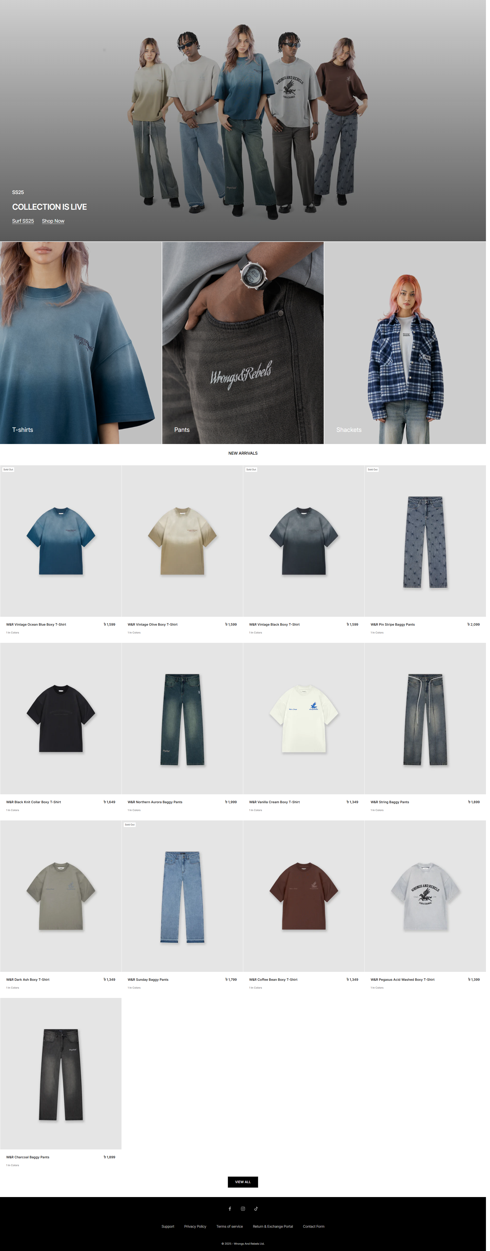 Wrongs And Rebels branding design ui web design