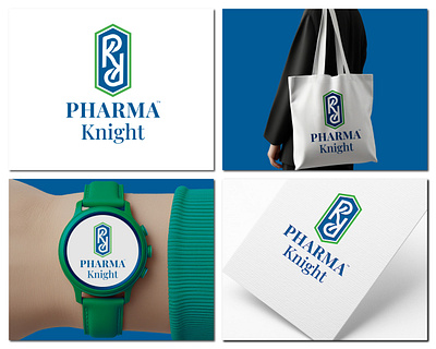 Logo Design for Pharma Knight Pharmacy branding design graphic design hospital identity knight logo logo art pharma pharmacy typography