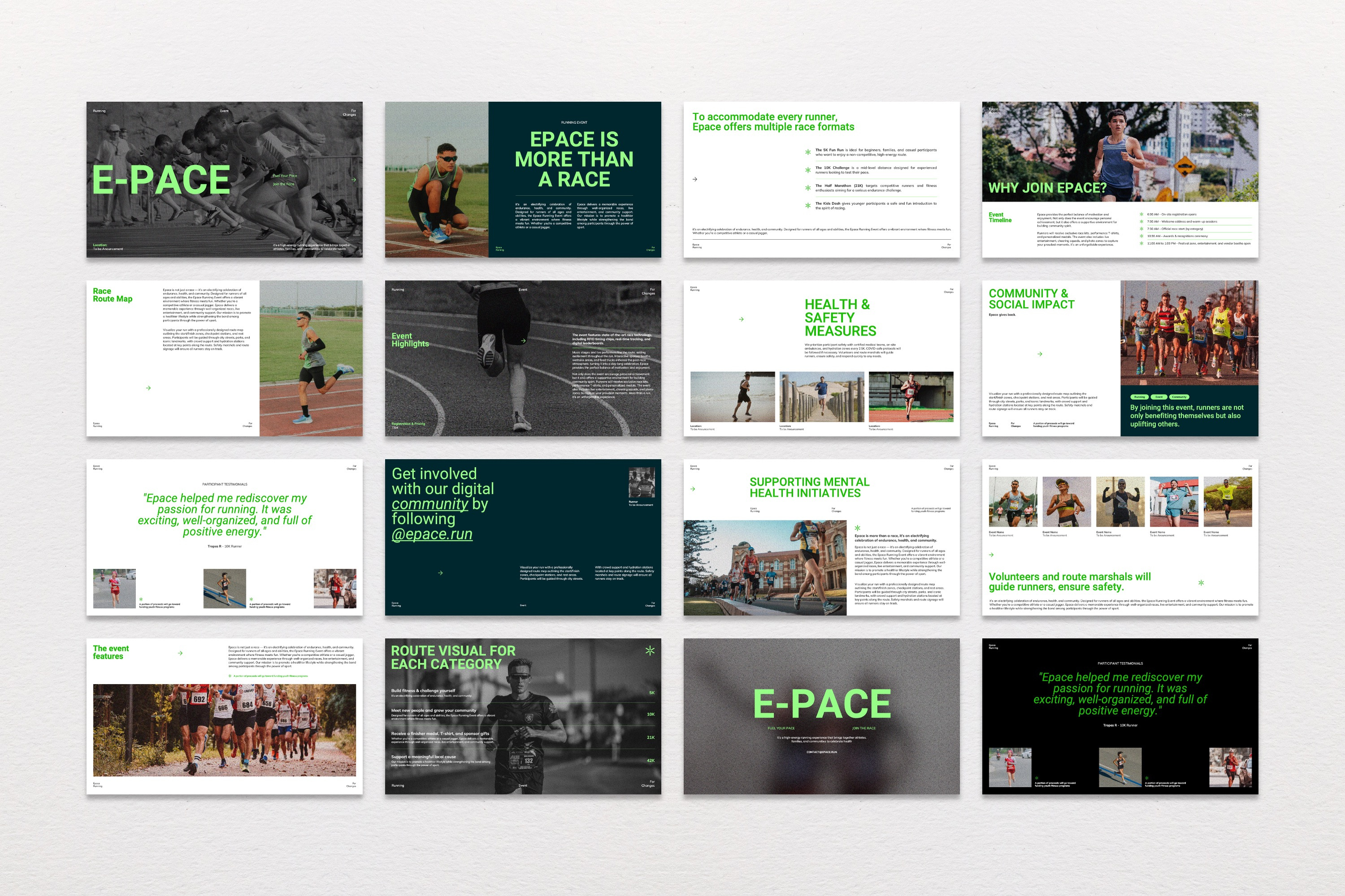 Example of Unique Editorial Presentation Design