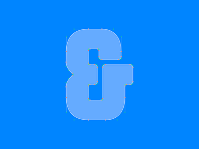Detour Sans Pro Ampersand ampersand azure design font font design graphic design sans serif typography vector