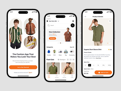 E-commerce Fashion App Design app clothing clothing store clothing store app e commerce ecommerce app fashion app fashion app design fashion ecommerce mobile app design online store app design shopping app ui uiux design