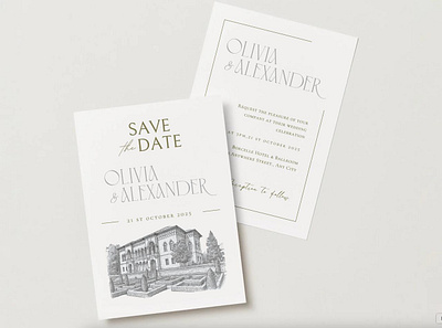 Elegant Wedding Invitation Design