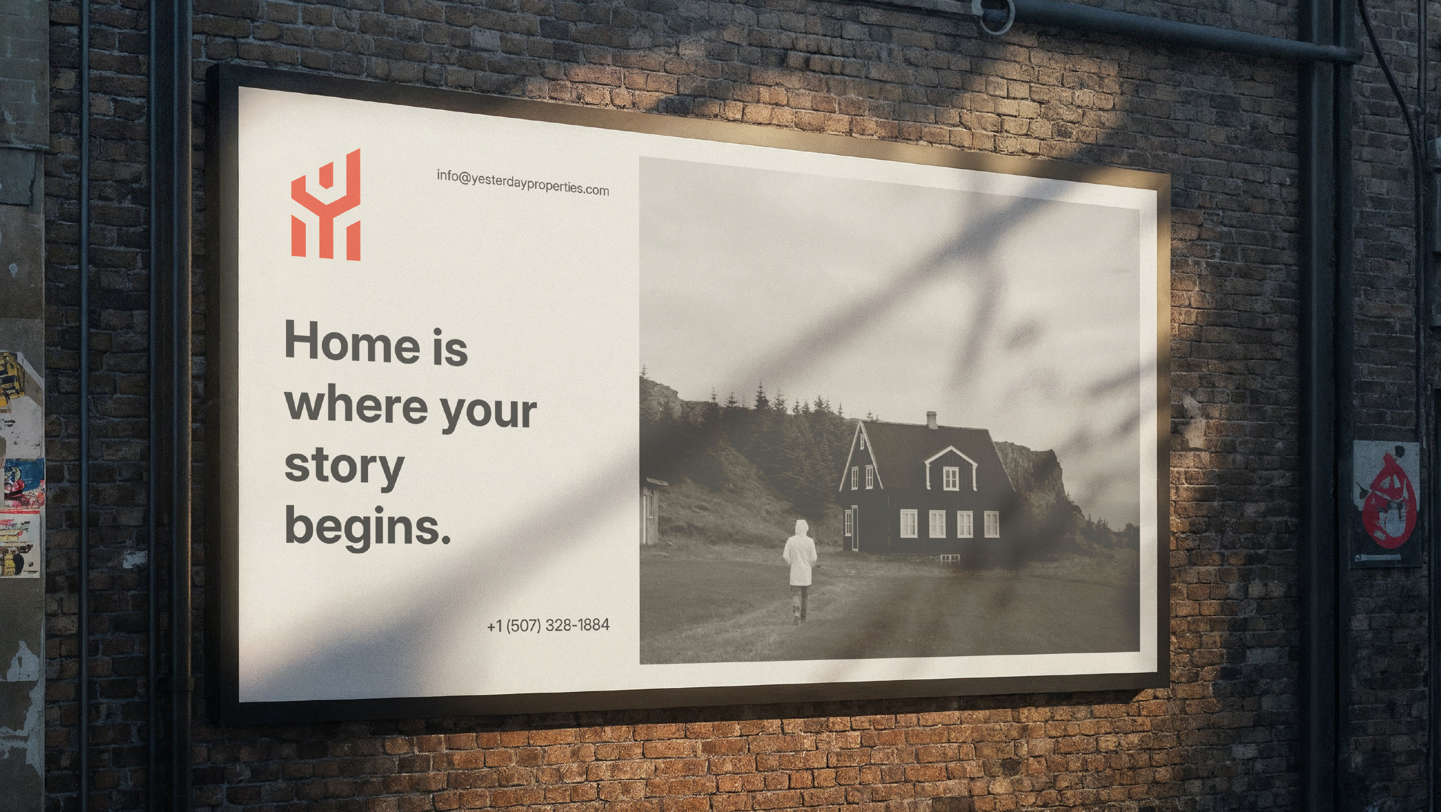 Brand Identity Design: Yesterday Properties™ brand identity branding graphic design logo design