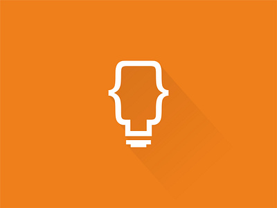 SmartDeveloper logo bulb code developer fimbird light logo logodesigner smart